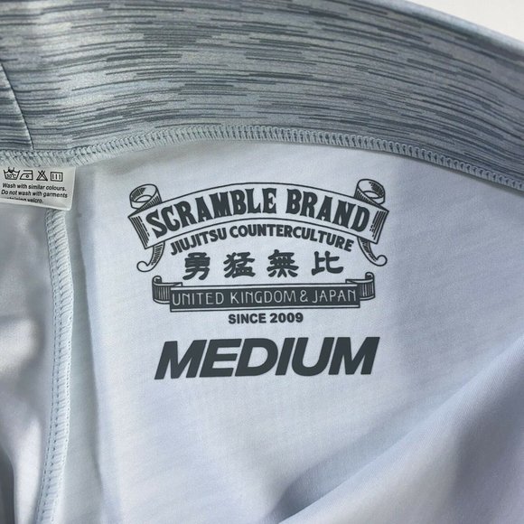 Scramble Brand Base Pants Compression Grappling Tights BJJ MMA Jiu Jitsu M New - Picture 6 of 11